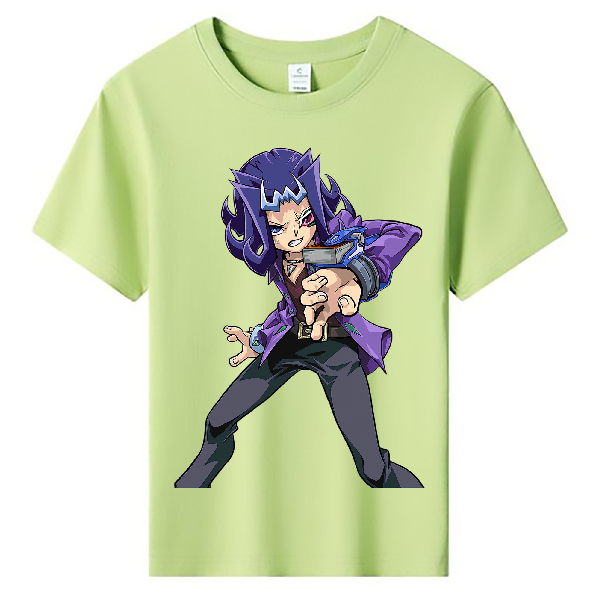 （画像用） 遊☆戯☆王 Yu-Gi-Oh! 綿100％キッズTシャツ（フロントプリント）